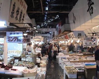 Le marché de Tsukiji