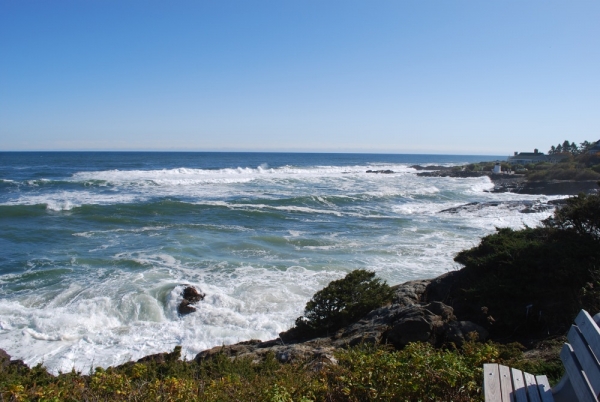 Marginal Way et la plage de Ogunquit